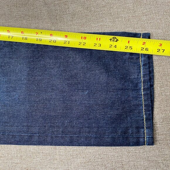Levi's Made Crafted Tack Slim Denim Jeans Men's 29 Low Rise Blue Shyler Cut USA - Picture 14 of 16